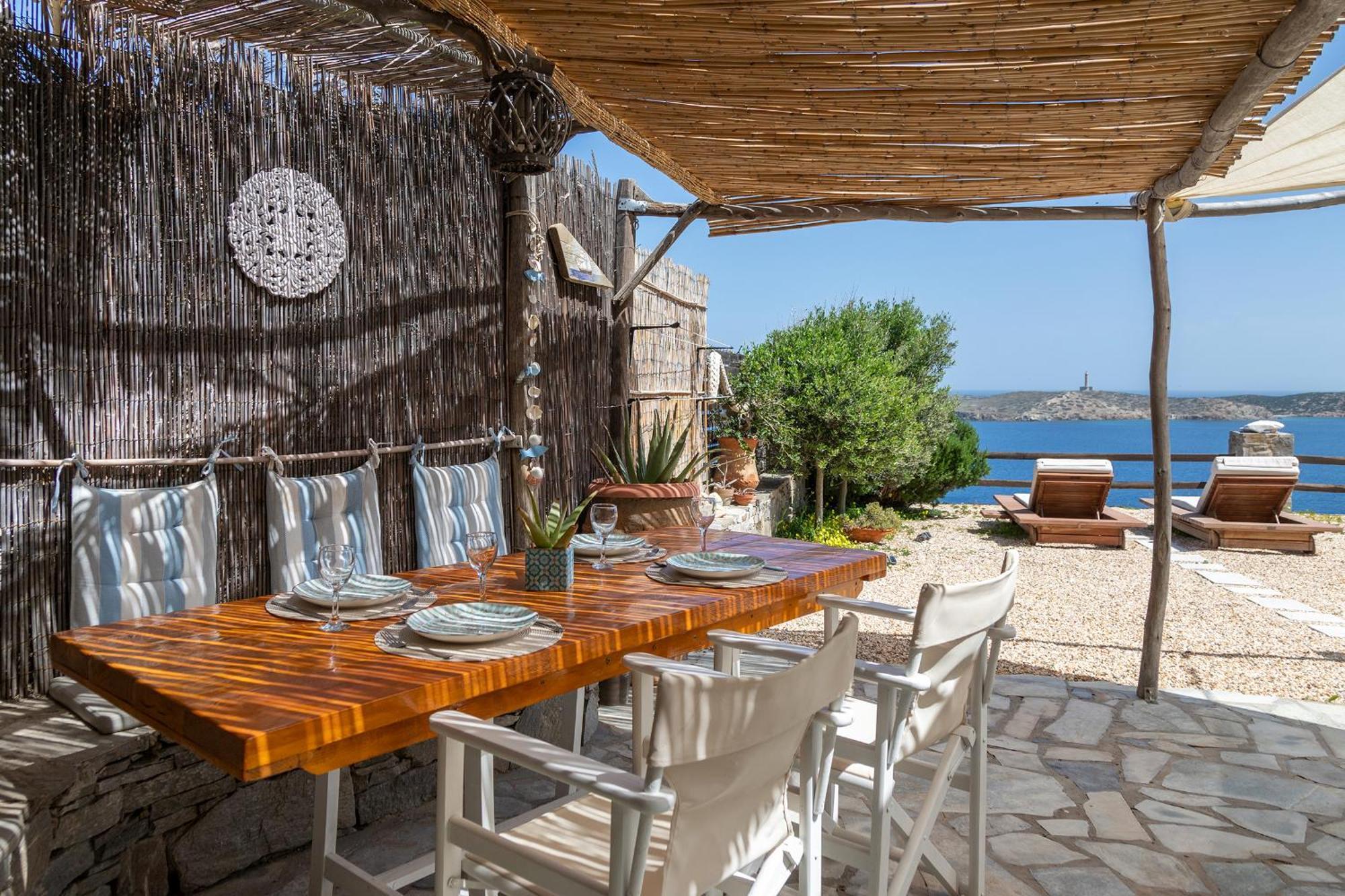 Aegean View - Seaside Apartment In Syros Azolimnos Exterior photo